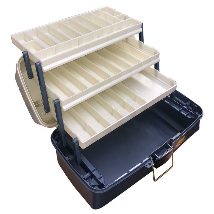 Large Three Tray Box, Tool Storage Box
